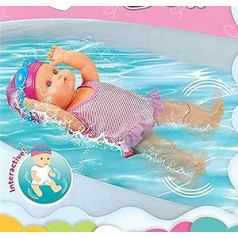 Interaktīva lelle peldēšanai, lelle mazulim ar peldēšanas funkciju, ūdens rotaļlieta vannai