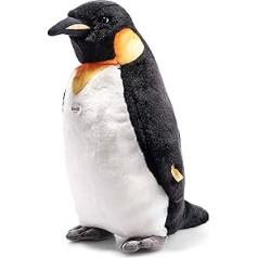 Steiff Palle King Penguin 075902 Mīļa rotaļlieta 52 cm melns/balts