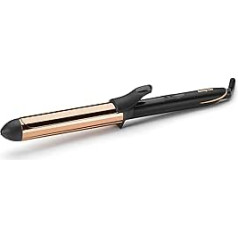 BaByliss Salon Brilliance Curls Curling Iron with Clip and 32 mm Diameter for Large Curls and Soft Waves, High-Quality Titanium Coating, 160 °C - 210 °C for All Hair Types, C459E