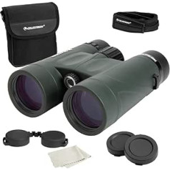 Celestron 71332-CGL Nature DX Fernglas, ar 8 x 42 Vergrößerung, ar BaK4-Prismen, 135x126x52mm, Grün