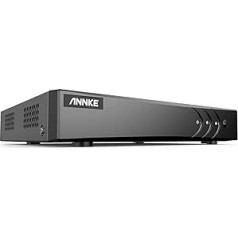 ANNKE DVR 4ch 5MP Lite drošības sistēmas digitālais video ierakstītājs DVR H265+ ar kustības noteikšanu un attālo piekļuvi CVI/CVBS/AHD/TVI