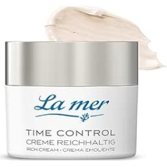 La mer Time Control Cream Rich - bagātīga pretnovecošanās sejas kopšana normālai līdz sausai ādai - aizsargā pret izžūšanu - aktivizē ādas pašas funkcijas - 50 ml