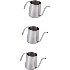 MAGICLULU 3st rokas filtrs Kaffeekanne Kaffee Wasserkocher für den Haushalt Antihaft-Ohrkaffeekanne Handpunschtopf Hängende Ohren Topf von Hand gießen feiner Mundtopf Kaffeetasse