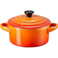 Le Creuset akmens keramikas mini apaļais kastrolis, 200 ml, 10 cm x 5 cm