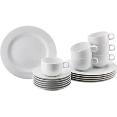 Rosenthal Moon Weiss Kaffeeset 18-teilig