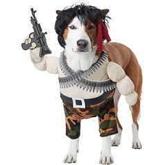 California Costumes Pet Action Hero Dog Costume