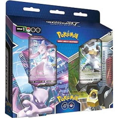 Pokémon, GO: komplekts Melmetal-V/Mewtwo-V, galda spēle, tirdzniecības kartes, 6+