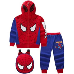 Taenzoess Children's Clothing Set Spiderman Costume Baby Boy Clothing Outfit Children's Suit