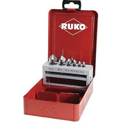 Ruko 102319 Senker Bit Satz HSS 90 ° Stahlkassette