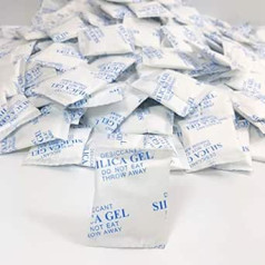 Officegear Silica Gel 5 g (250 Pieces) Moisture Absorption Dessicant Dehumidifier Corrosion Protection Product Protection