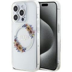 Guess GUHMP15XHFWFCT Back Case for iPhone 15 Pro Max