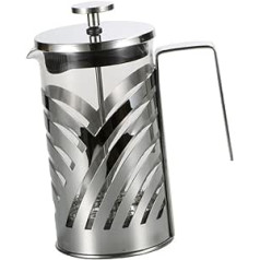 HOMSFOU 304 Espressokanne Edelstahl-teekessel Konzentrierter Kaffee Kaffeefilterkanne Kaffeemaschine Espresso Teekanne Filtern Teekessel Aus Edelstahl Teesieb Konzentrieren Starker Kaffee