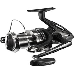 Shimano Angelrolle Karpfenrolle Stationärrolle - Beastmaster 10000 XB, schwarz, silber