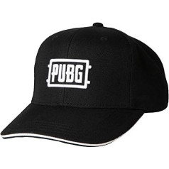 PUBG Logo Snap-Back / vāciņš, melns, Onezise, melns