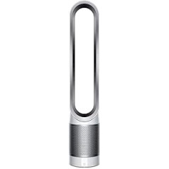 Dyson Pure Cool Link gaisa attīrītājs (ar HEPA filtru, ietver tālvadības pulti un lietotņu vadību, energoefektīvu ventilatoru, ar smaku un piesārņotāju filtru, īpaši alerģijas slimniekiem)