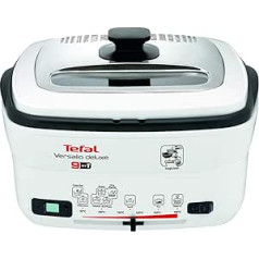 Tefal FR4950 daudzfunkciju cepeškrāsns Versalio Deluxe 9-in-1 | Tilpums 1,3 kg | Ietver lāpstiņu | Cepšana | Cepšana | Vāra uz lēnas uguns | Regulējama temperatūra | Taimeris | Balts