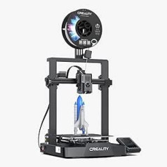 Creality Ender-3 V3 KE 3D printeris, 500 mm/s ātrāks drukāšanas ātrums, Sprite Direct ekstrūderis, 3D printeris ar CR Touch automātisko izlīdzināšanu, precīza X ass lineāra sliede, drukas izmērs 220 x 220 x 240 mm