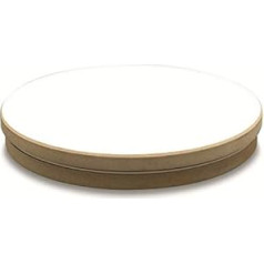 ARTSERVICE-TUBE keramikas riteņu rokasgrāmata ar lodīšu gultni, 30 cm grozāmais galds, apaļais keramikas piederumi
