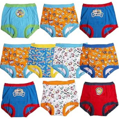 PAW PATROL Unisex Baby Potty Training Bikses Multipack Toddler Training Apakšveļa Pawb Training Pack of 10 3 Years, Pawbtraining 10 gab.