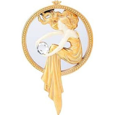 Dizaina Toscano PD0451 Lady of the Lake Art Deco sienas spogulis