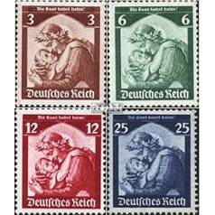 Prophila Collection German Empire 565-568 (pilns izdevums) piparmētra neverned ** MNH 1935 Saar Vote (markas kolekcionāriem)