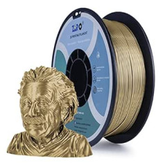 ZIRO 3D Printer Filament PLA Pro Metal Series 1,75 1 kg (2,2 mārciņas), izmēru precizitāte +/- 0,03 mm, varš