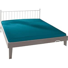 Bassetti 9235190 Fitted palags Plain D3/782 Benzīna kokvilna/elastāns, Izmēri: 180 cm x 200 cm, 200 cm x 220 cm