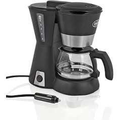 Camp4 Coffee Machine 12 Volt, 170 W, 600 ml, Black for Camping, Car, Boat