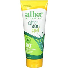 Alba Botanica želeja pēc sauļošanās, 8 unces no Alba Botanica