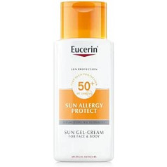 Eucerin Sun Allergy Protection Cream Gel SPF50 150 ml, bez krāsas