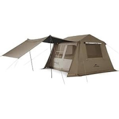 Naturehike Village Family Tent Pop Up Tent Home Tent Camping Tent Pop Up Tent for 4-6 People Large Tunnel Tent with 2000 mm Hydrostatic Head