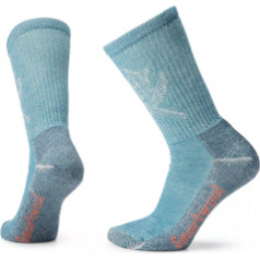 Zeķes WS HIKE Classic Edition Light Cushion Leaf Pattern Crew Socks L Twilight Blue