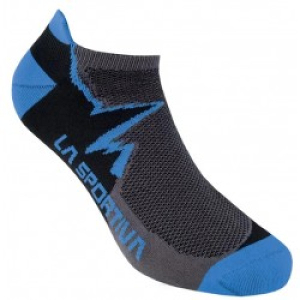 Zeķes Climbing Socks S Carbon/Electric Blue