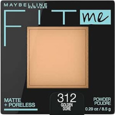 Maybelline Fit Me Matte + Poreless Пудра – Золотой 312