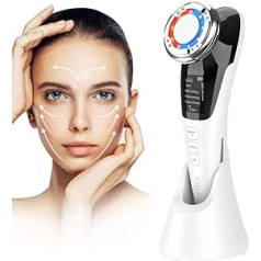 Anlan Cosmetic Ultrasound Wrinkle Remover Face Massage with Ion and Photon Function Hot/Cool Treatment for Face Care Anti-Wrinkle Anti-Ageing