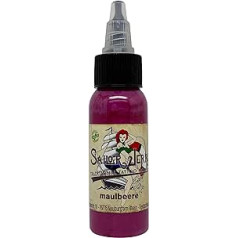 ‎Sailor Jerry Von Deep Colours! Gmbh Чернила для татуировки Sailor Jerry Mulberry, 30 мл, сделано в Германии и с сертификатом, чернила для татуировки, продавец Han-Sen GmbH