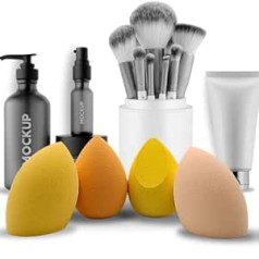 Arpai Beautyblender oriģinālais kosmētikas sūklis skaistumkopšanas tehnikai — grima sūklis Beauty Blender oriģinālais komplekts — ideāli piemērots jūsu aplauzuma rutīnai un kosmētikas komplektam