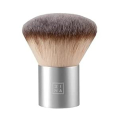 3Ina MAKEUP - The Kabuki Brush - Bag Size - Professional Makeup Brush for Face and Body - Soft Synthetic Bristles - Precise Application - Effortless Blending - Vegan - Cruelty Free
