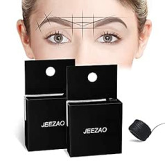 Jeezao Uzacu aukla, iepriekš krāsots pavediens, Microblading, uzacu kartēšanas virkne daļēji pastāvīgam uzacu tetovējumam, uzacu lineāla piederums