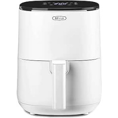 BELLA 3 L Touch Screen Air Fryer Matte White