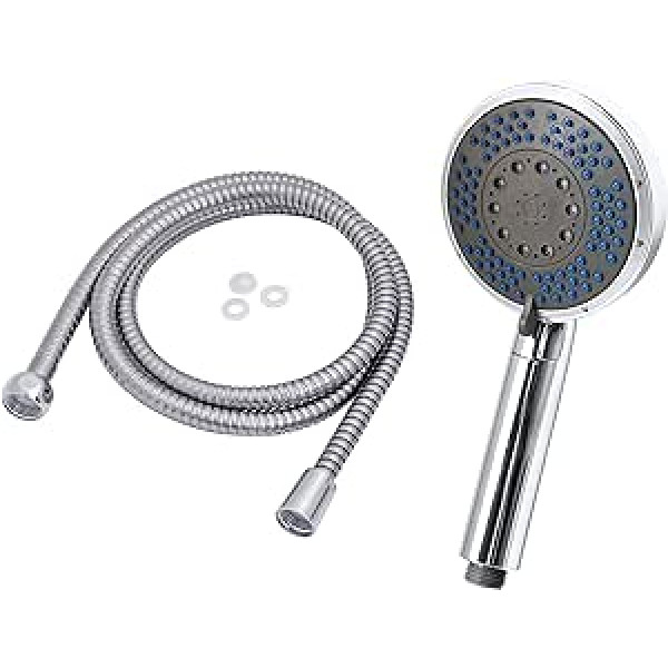 Luna Shower Set with Hose 150 cm Hand Shower with 5 Functions