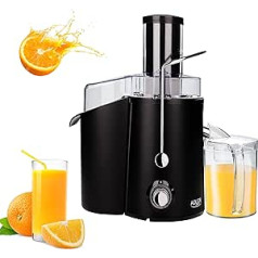 JUNG ADLER AD4127 Juicer Vegetable and Fruit 1000 W Slow Juicer with Stainless Steel Housing Electric Juicer 1 L Juice Jug Vitamin Friendly BPA Free