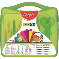 Maped radošās šķēres x 2 ar 10 asmeņu komplektiem