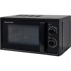 Russell Hobbs Textures Manual Microwave Tool 17L Black