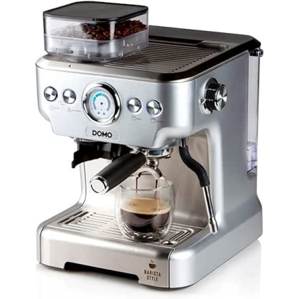 DO725K espresso automāts ar integrētu dzirnaviņu