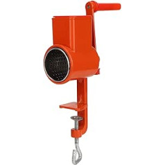 Grain Mill, Hand Crank Hand Grinder, Milling Machine Made of Aluminium Alloy for Nuts, Cereals, Corn, Wheat, Oats