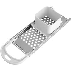 Asixx Spätzle Slicer, Stainless Steel and Plastic with Comfortable Handle for Pasta, Rice or Potatoes 32.4 x 10.7 x 6.3 cm