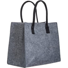 Brandsseller Felt bag, practical shopping bag, shopping bag, leisure bag, storage bag made of felt