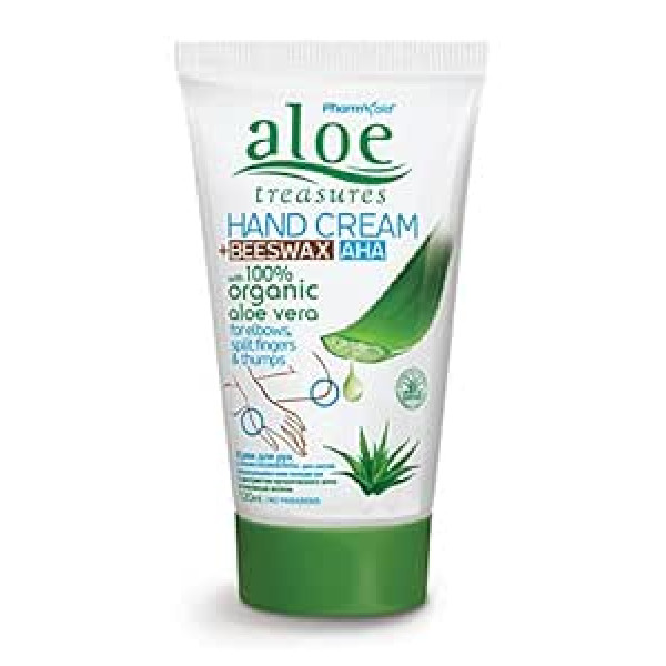 Aloe Treasures Pharmaid Aloe Treasure Hand Cream Beeswax AHA 120 ml