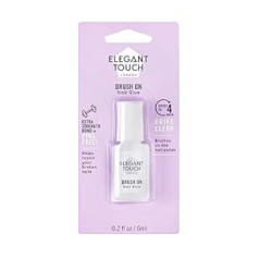 Elegant Touch Brush On Nagelkleber, 1er Pack (1 x 6 ml)